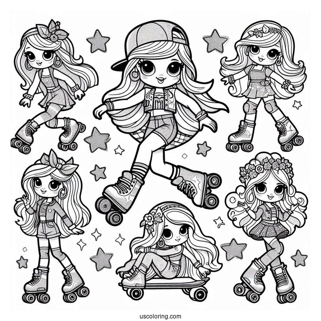 Roller Ska8er From Athletic Club