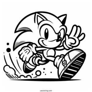 Sonic In Video Game