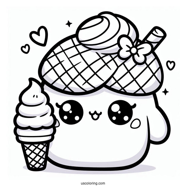 Maya The Ice Cream Squishmallow