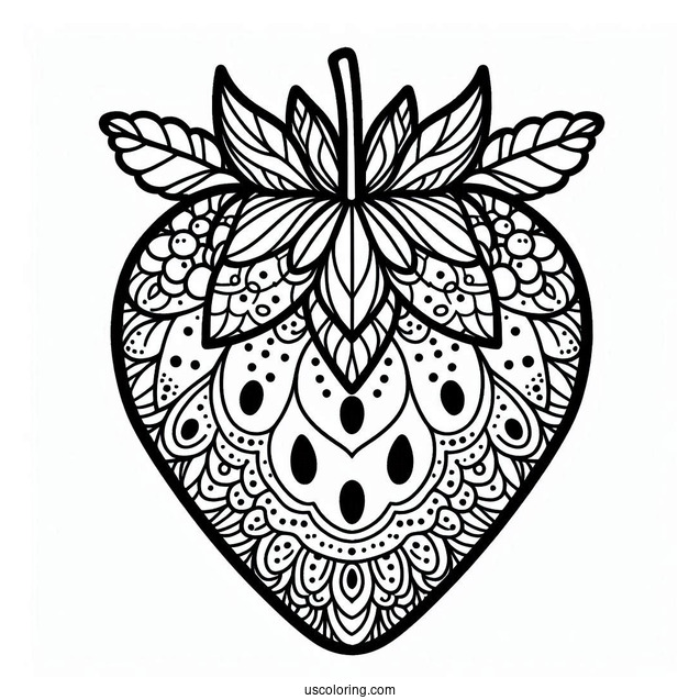 Strawberry With Seeds