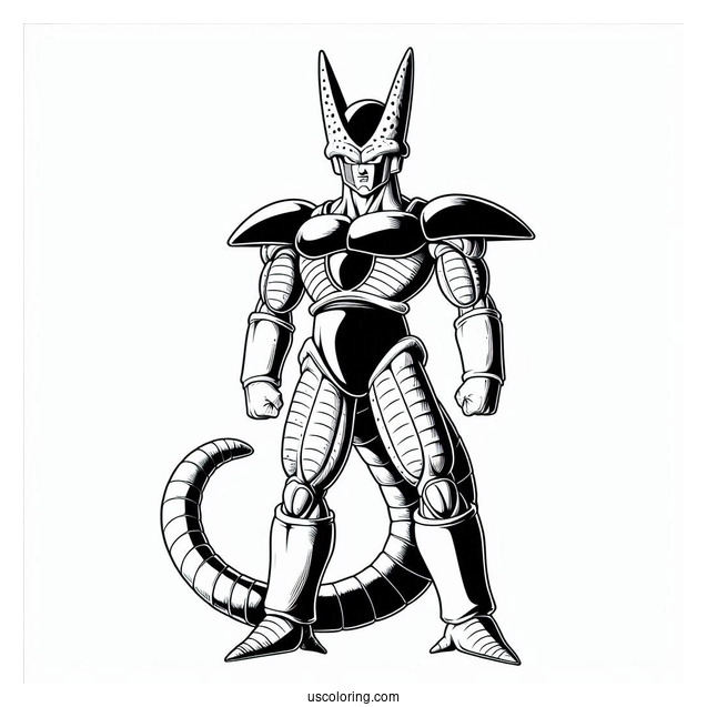 Cell Villain From Dragon Ball Z