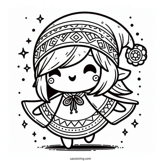 OwakCX Sprunki Coloring Page