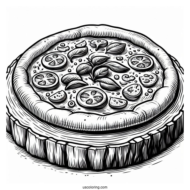 Simple Outline Of Wood Fired Pizza