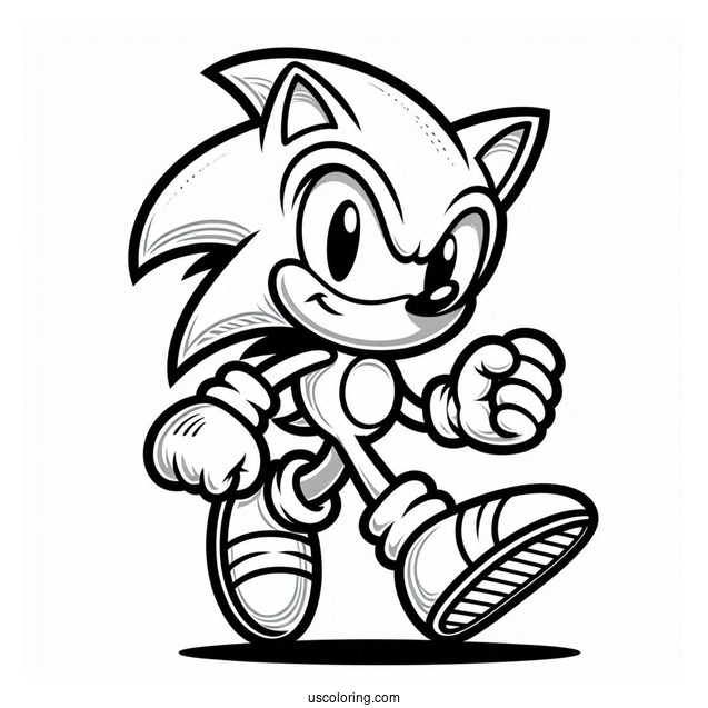 Sonic In Video Game
