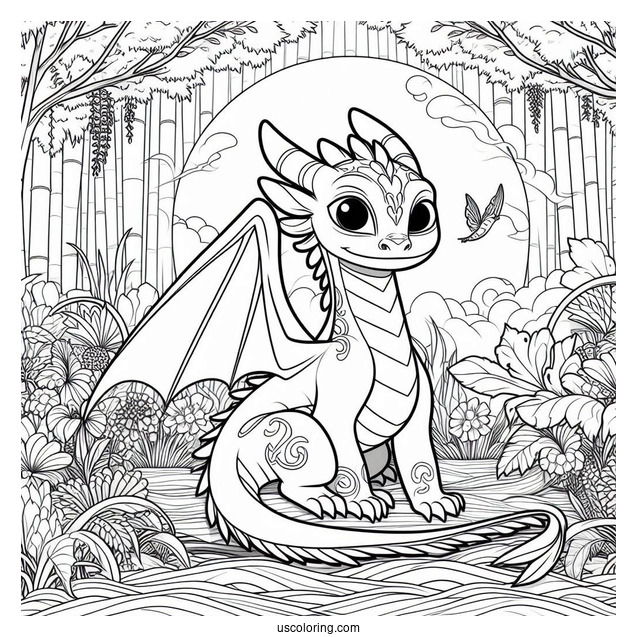 Raya And The Last Dragon Coloring Page Poster