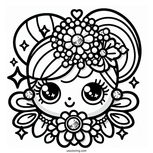 Sparkling Brenda Brooch Shopkins