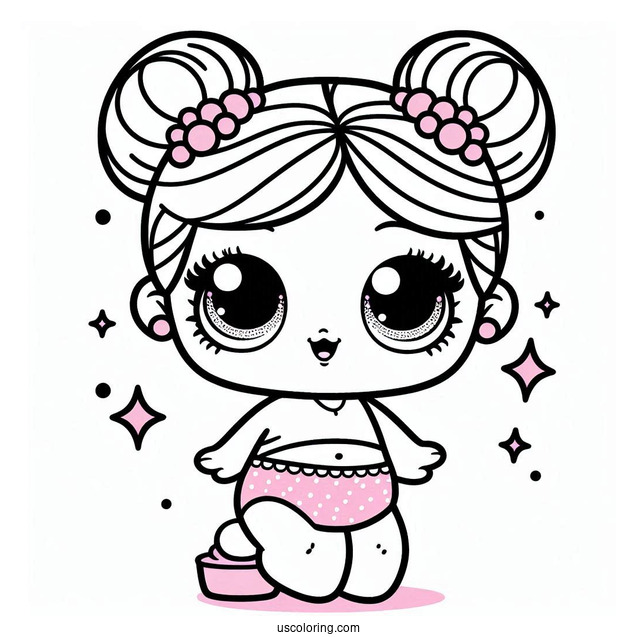 Pink Baby From Retro Club