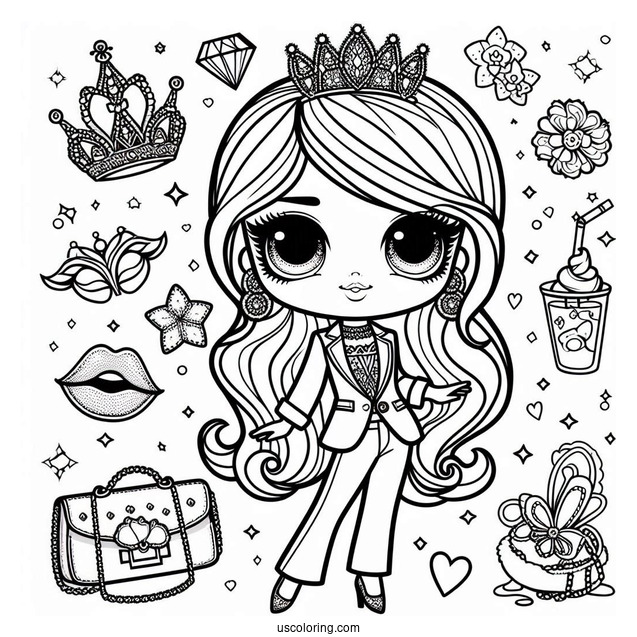 Suit Princess From Glam Club