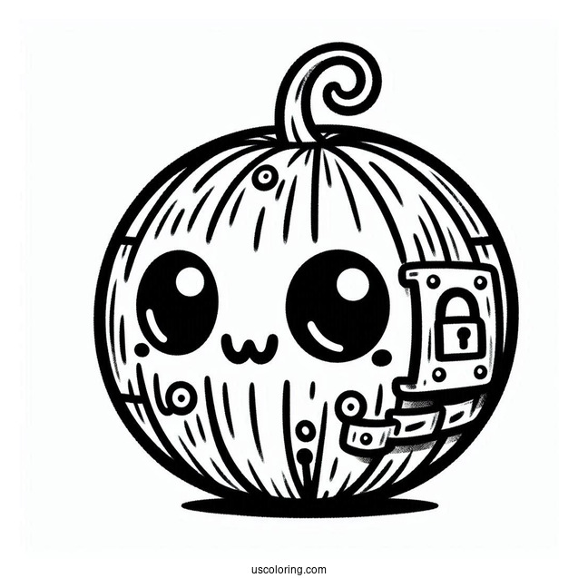 Kawaii Lock, Shock, and Barrel Coloring In