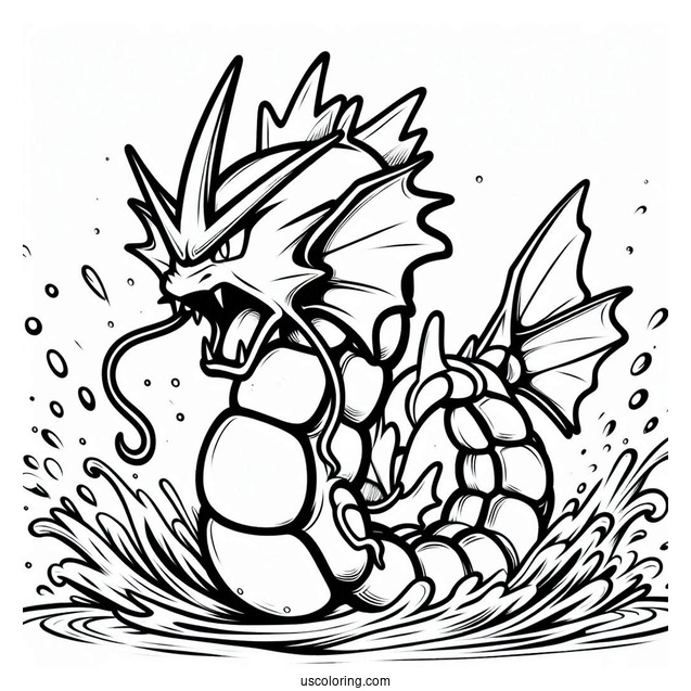 Gyarados In Attack Mode