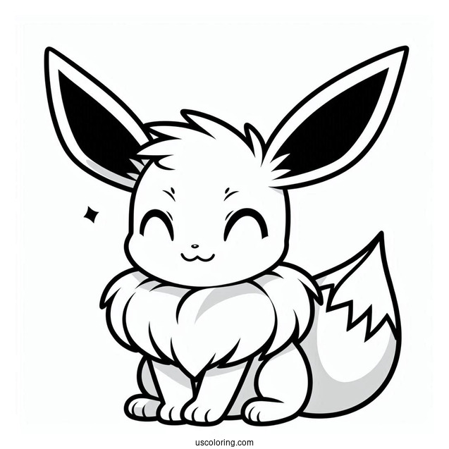Cute Eevee Pokemon