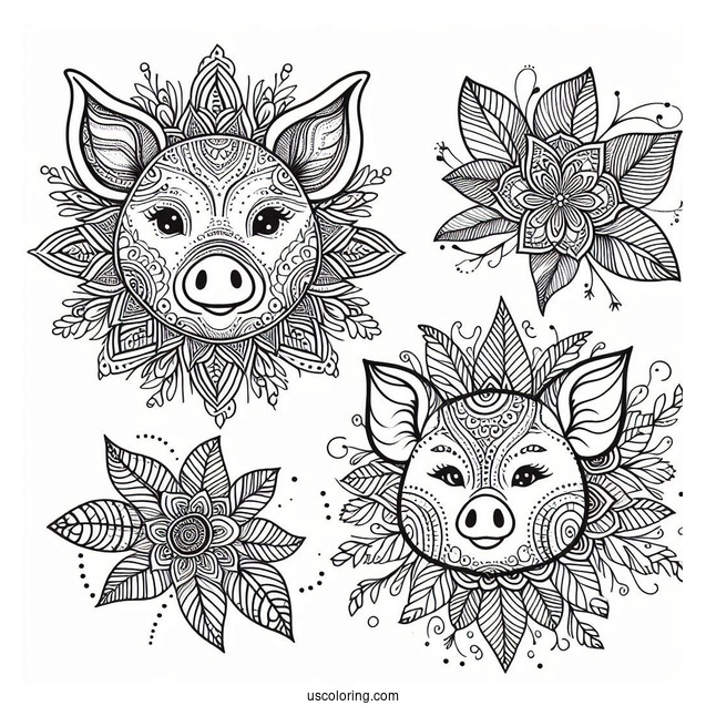 Pig Mandala