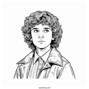 Billy Hargrove Coloring Sheet