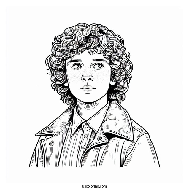 Billy Hargrove Coloring Sheet