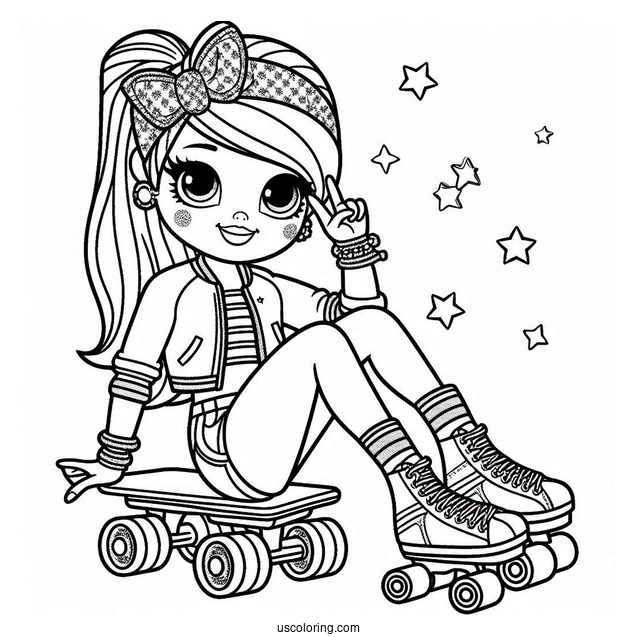 Roller Ska8er From Athletic Club