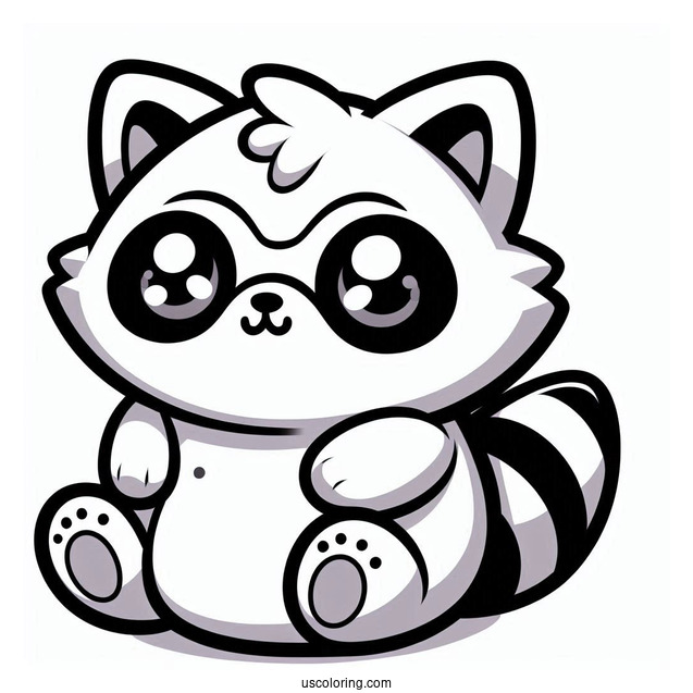 Rocky The Raccoon Squishmallow