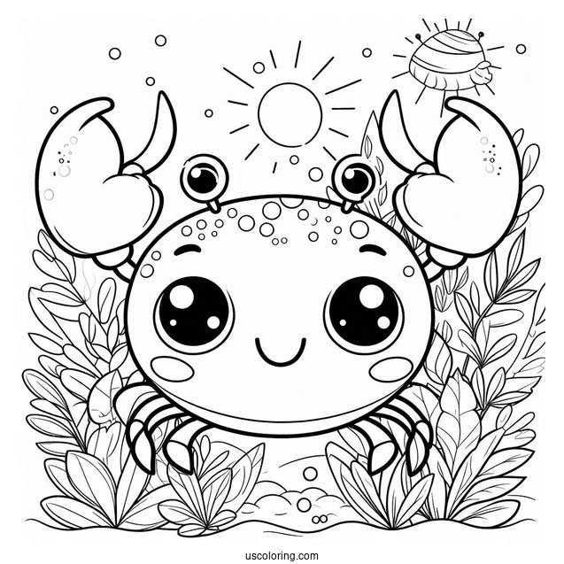Octonauts Coloring Page Of Fiddler Crab
