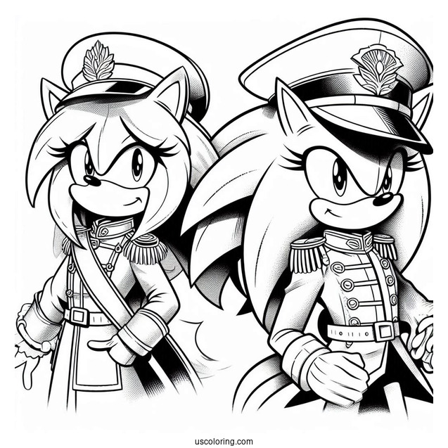 Antoine D_Coolette In Old Royal Army Uniform