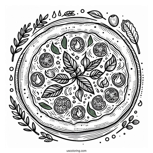 Simple Outline Of Wood Fired Pizza