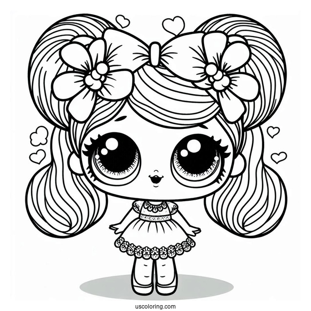 Lil Gu Gu Girl From Retro Club