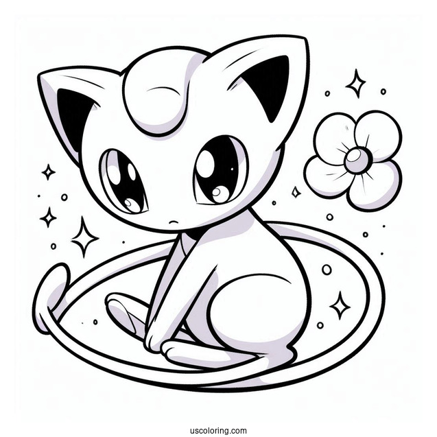 Mew Pokemon To Color