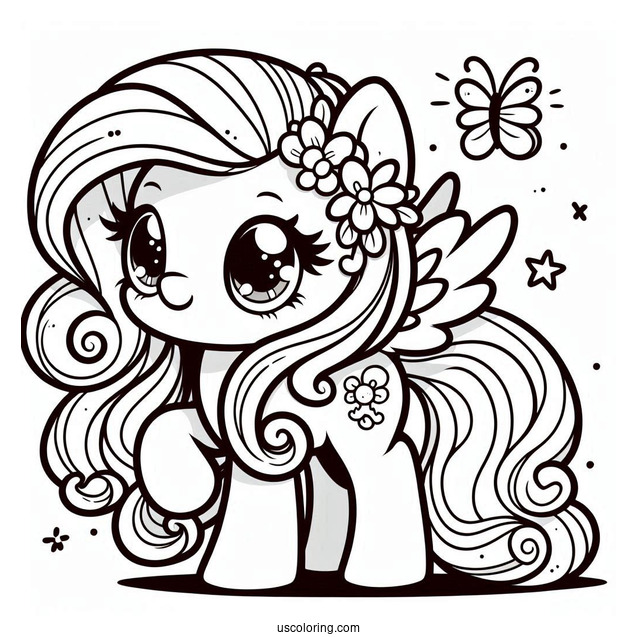 Kawaii My Little Pony Cartoon For Kids