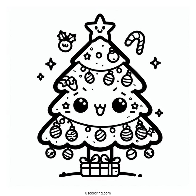 Kawaii Themed Christmas Tree
