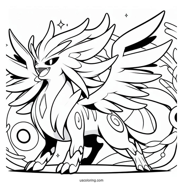 Legendary Pokemon To Color