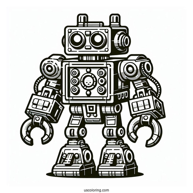 Lego Robot To Color