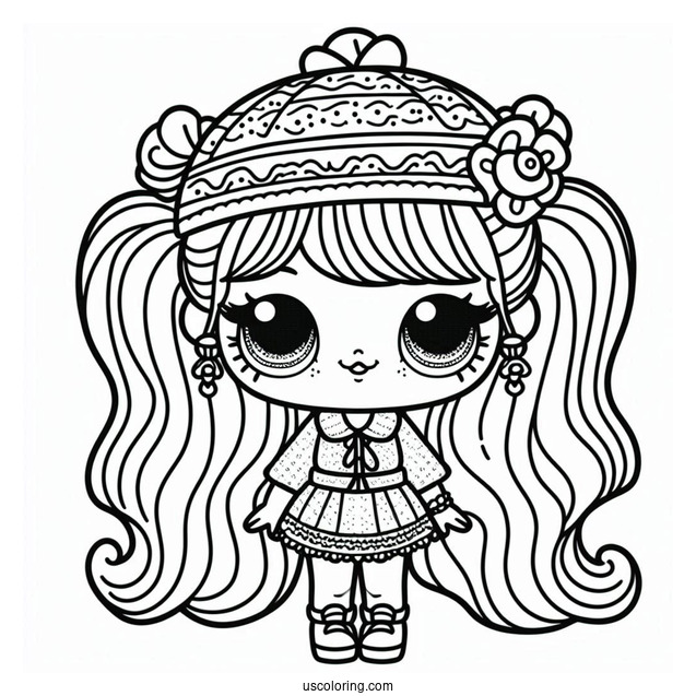 Lil Gu Gu Girl From Retro Club