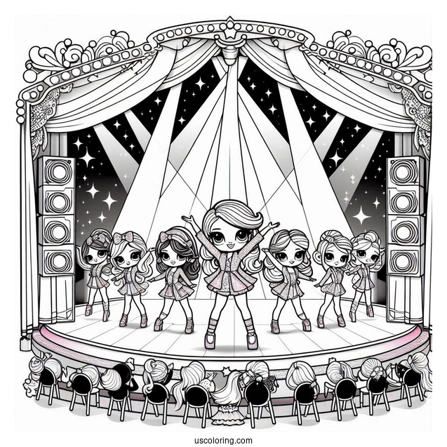 Center Stage From Dance Club