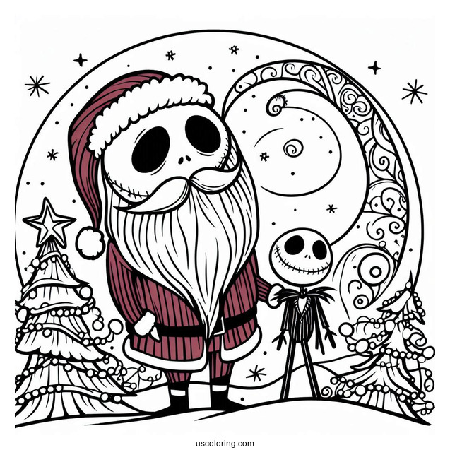 Nightmare Before Christmas Santa Claus