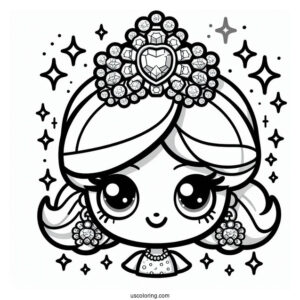 Sparkling Brenda Brooch Shopkins