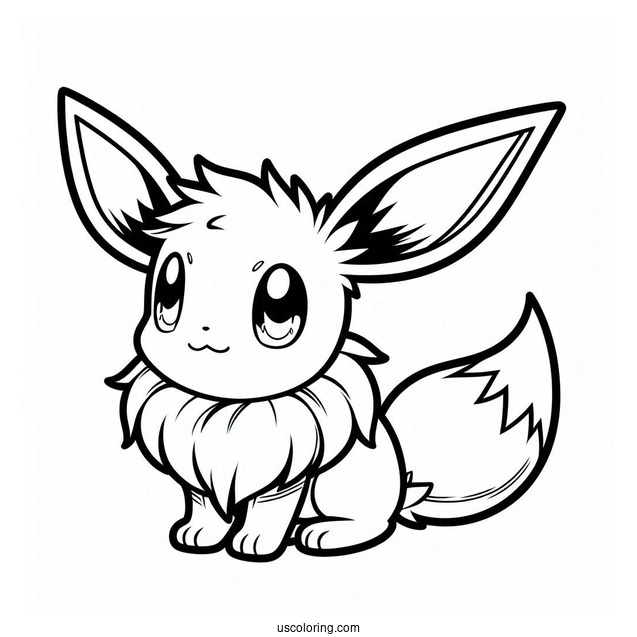 Cute Eevee Pokemon