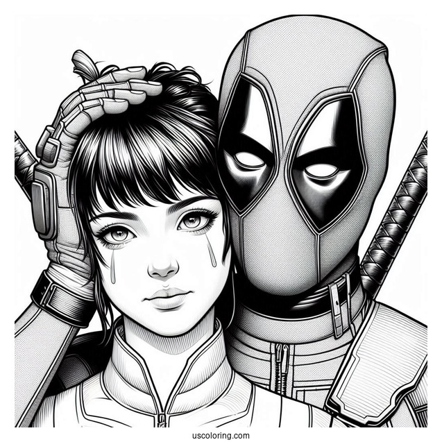 Deadpool With Negasonic Teenage Warhead