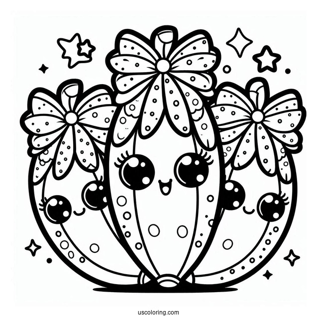 Coloring Sheet Of Buncho Bananas Shopkins