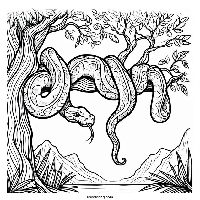 Python Hanging From Tree