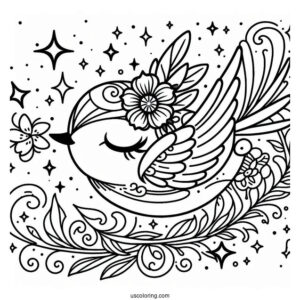 OwakCX Sprunki Coloring Page