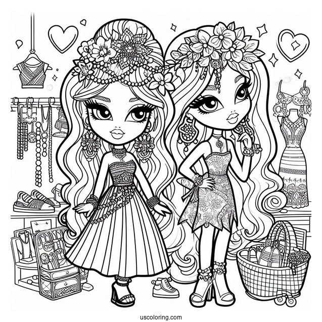 Yasmin And Raya Jewelry Shopping