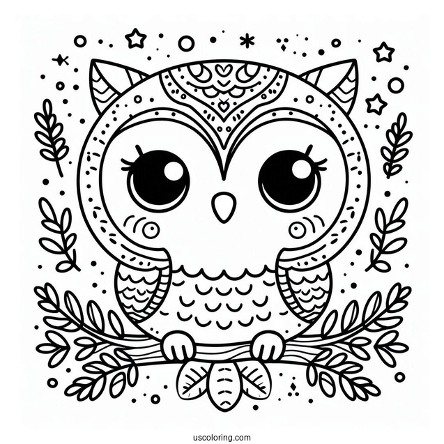 Cute Kawaii Owl