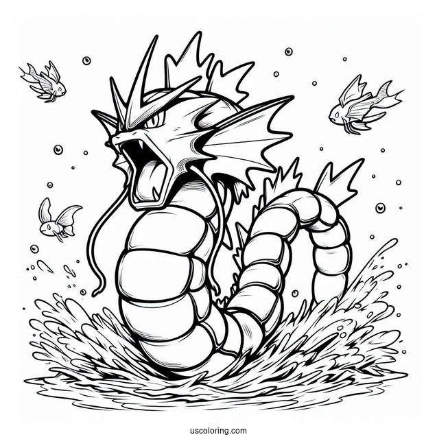 Gyarados In Attack Mode