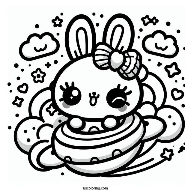 Kawaii Scoonie Shopkins To Color