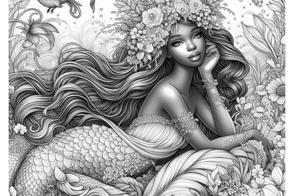 sleeping beauty coloring pages feature image