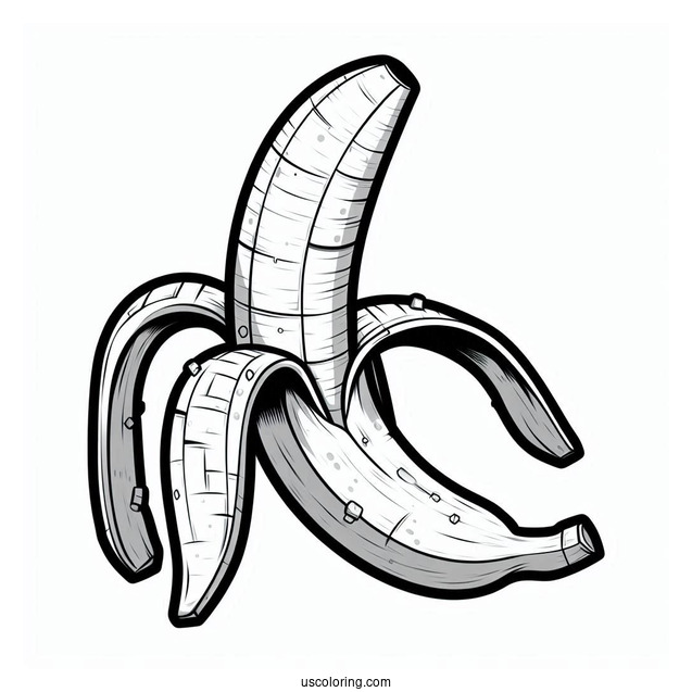 Fortnite Banana Coloring Page