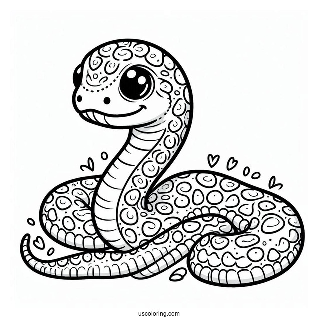 Baby Venomous Rattlesnake