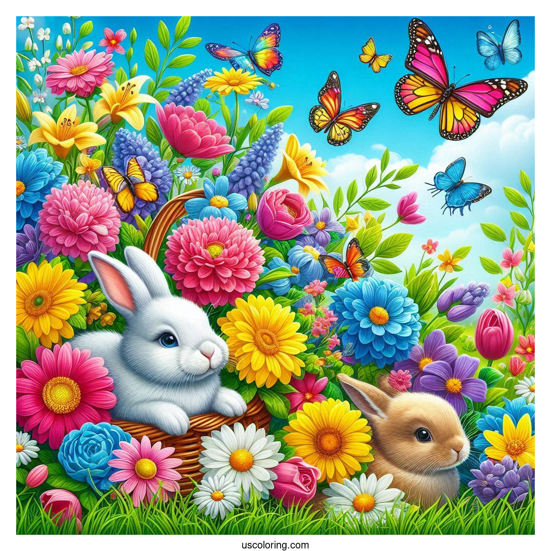 Spring Coloring Pages Featured Image v2