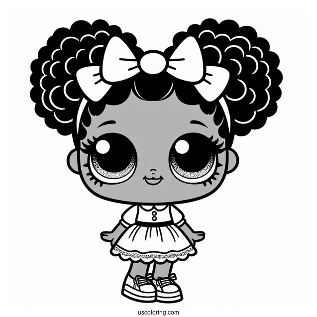 Lil Gu Gu Girl From Retro Club