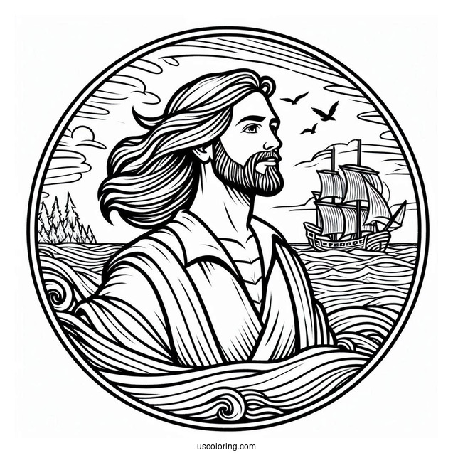 Simple Outline Of John Smith On Port
