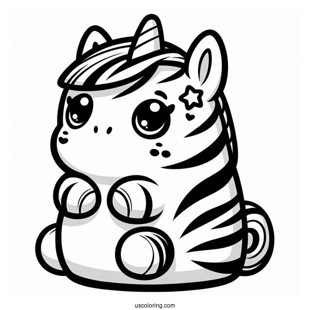 Tracey The Zebra squishmallow