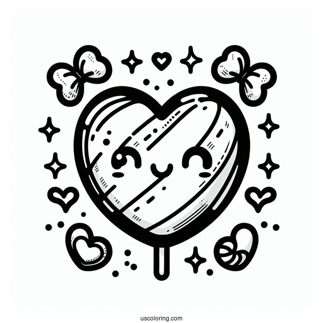 Valentines I Love You Heart Candy